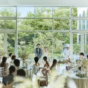 【 お盆10大特典付★】緑溢れるガーデン×挙式×貸切体験*試食付