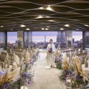 【和装×チャペル】スカイツリーを一望する和モダン挙式体験