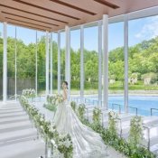 最大2万ギフト[挙式全額OFF*150万]贅沢3万円試食×水辺のチャペル