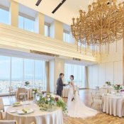 【AM限定◆眺望◎光溢れる会場見学】】贅沢5万円相当コース試食付×名駅直結*上質