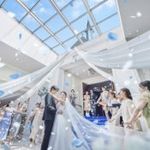 【先着5組*25大特典◎】青×白*上質チャペル×花嫁体験★4万試食