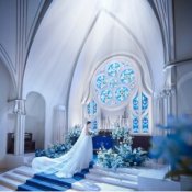 \花嫁体験&150万優待/青の大聖堂×白亜邸宅WD★Amazon1.5万付