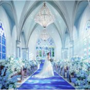 【4月SP!豪華150万優待★】青の大聖堂×花嫁演出☆豪華試食