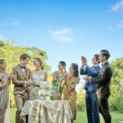 挙式料全額プレゼント*緑彩るガーデン体感♪和牛コース試食&上質W見学*QUO1万