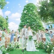＼祝日限定*花嫁ALL体験／ガーデン付き白亜の邸宅×憧れドレス試着×国産牛試食