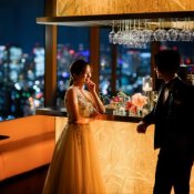 【平日限定☆お仕事帰りに】丸ビル35階の夜景×仏ミシュラン星付ディナーを堪能！