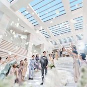 \憧れ衣装3着&最大130万優待+*/煌めく感動挙式×全天候Wedding♪