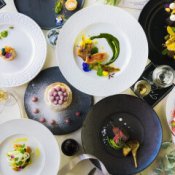 【140万特典&ドレス試着】料理を満喫!4万相当*A5黒毛牛&オマール海老試食
