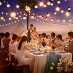 【お盆BIG◆180万特典】絶景ロケ*最旬ドレス試着×国産牛試食