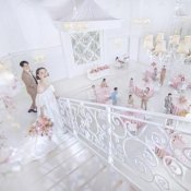 新大阪すぐ＼感動*挙式☆ガーデン付W体験／ドレスなど150万優待＆コース試食の詳細を見る