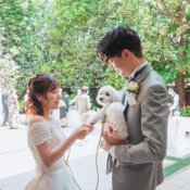 【愛犬と叶える結婚式】ガーデン&チャペル丸ごと貸切×絶品試食