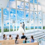 ◆豪華10大特典◆海×空*天空チャペル×2万円相当ハーフコース試食×ガーデンWの詳細を見る