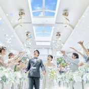 【ドレス1着優待×最大180万×1万GIFT!】光のチャペル*花嫁体験×3万試食