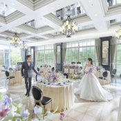 \最大165万優待/緑溢れるナチュラルW×和牛・キャビア試食