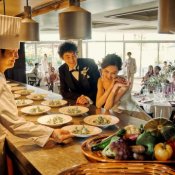 ハナユメ限定!!【10大特典】国産牛試食付*貸切ガーデン×光溢れる森の挙式体験の詳細を見る