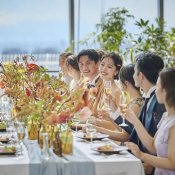 【30名以下限定】ガーデン挙式×出来立て料理でもてなす結婚式