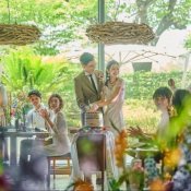 【1.5万×140万特典】緑溢れる2つの貸切チャペル＆豪華4万試食の詳細を見る