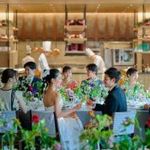 年1限定《当館No1*20大特典》緑のチャペル体験&特選牛コース試食*衣装優待