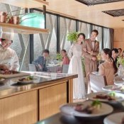 【料理重視に◎】特選牛×真鯛など10品試食＆緑溢れるチャペル見学◇おもてなし体験の詳細を見る