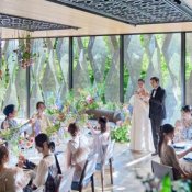 【初見学に◎】料理グレードアップ*緑・木・水のデザイナーズ洗練された空間を体験