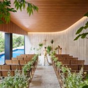 《平日BIG》特選牛×真鯛など10品コース試食&緑の洗練チャペル*全館ALL体験