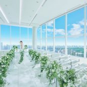 【ギフト1.6万＆140万特典】絶景チャペル×演出体験×豪華試食