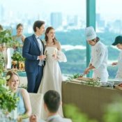 お盆限定◆絶景×ウェルカムパーティー体験&豪華試食*150万特典