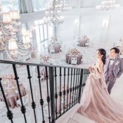 【最大150万優待】花嫁ALL体験☆水のチャペル&大階段×絶品試食