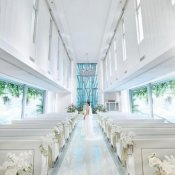 【水のチャペルで感動挙式☆120万優待】花嫁ALL体験×絶品試食の詳細を見る