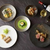 AM満！◆春の味覚◆シェフが目の前で演出!黒毛和牛×甘鯛の鱗焼き試食