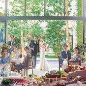 【月1限定】1軒目見学がお得！豪華試食×衣裳48万&5万ギフト付き