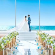 連休BIG《憧れ叶う◎衣装3着贈呈》海×空の挙式＆和牛試食＆演出