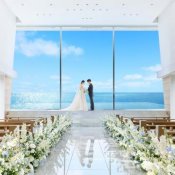 連休BIG《憧れ叶う◎衣装3着贈呈》海×空の挙式&和牛試食&演出