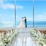 残2\挙式料0円×衣装3着贈呈/花嫁ALL体験&海×空の挙式&和牛