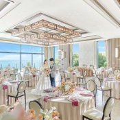 《ドレス&前撮り1着無料!》海見えParty×憧れドレス×和牛試食