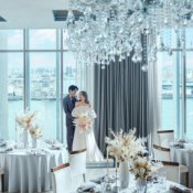 【金曜日は本番直前】会場コーディネート見学×挙式フェザーシャワー体験×特選試食