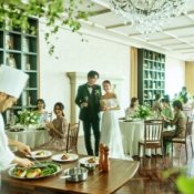 【アマギフ最大2万円*衣裳3着付&料理特典】緑溢れる貸切邸宅×三ツ星4万試食