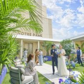 初夏ハナユメ限定【空×煌めく海*天空チャペル感動体験】贅沢試食★初見学1万ギフト