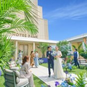 ハナユメ限定【テーマパーク券1万】絶景W＆和牛4万試食＊150万優待＆ドレス試着