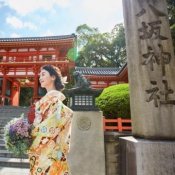 神社希望の当館人気No.1【八坂神社式優待】国宝神社×中村楼で1日1組和婚
