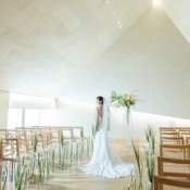 隈研吾氏の芸術空間で上質ウェディング【贅沢試食×120万特典】