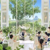 残席2組【最大10万円ギフト】駅近貸切W×森の上質チャペル体験