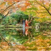 【1万坪の日本庭園】本格神前・庭園臨む絶景会場&スイーツ試食