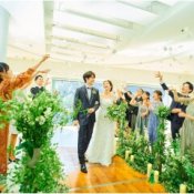 \絶景ビュッフェご招待/チャペル入場体験×庭見え会場本番前見学×季節限定特典