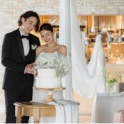 ≪ハナユメ限定*NEWチャペル初公開》緑×光の挙式体験*4万試食×150万優待