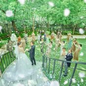 ◆水曜限定*花嫁ALL体験◆ドレス試着×ガーデン階段入場♪試食付