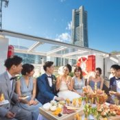\船上から横浜みなとみらい観光を満喫/ショートトリップ結婚式*