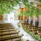 ※残1【ドレス2着分ご優待】光×緑のチャペル◆写真映え体験&3万試食