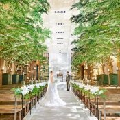 ＼憧れ花嫁*最大130万／ドレス2着優待*贅沢本番試食×緑溢れるチャペル×上質W
