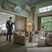 【家族結婚式】花嫁試着×4万相当コース豪華試食×宿泊特典付き